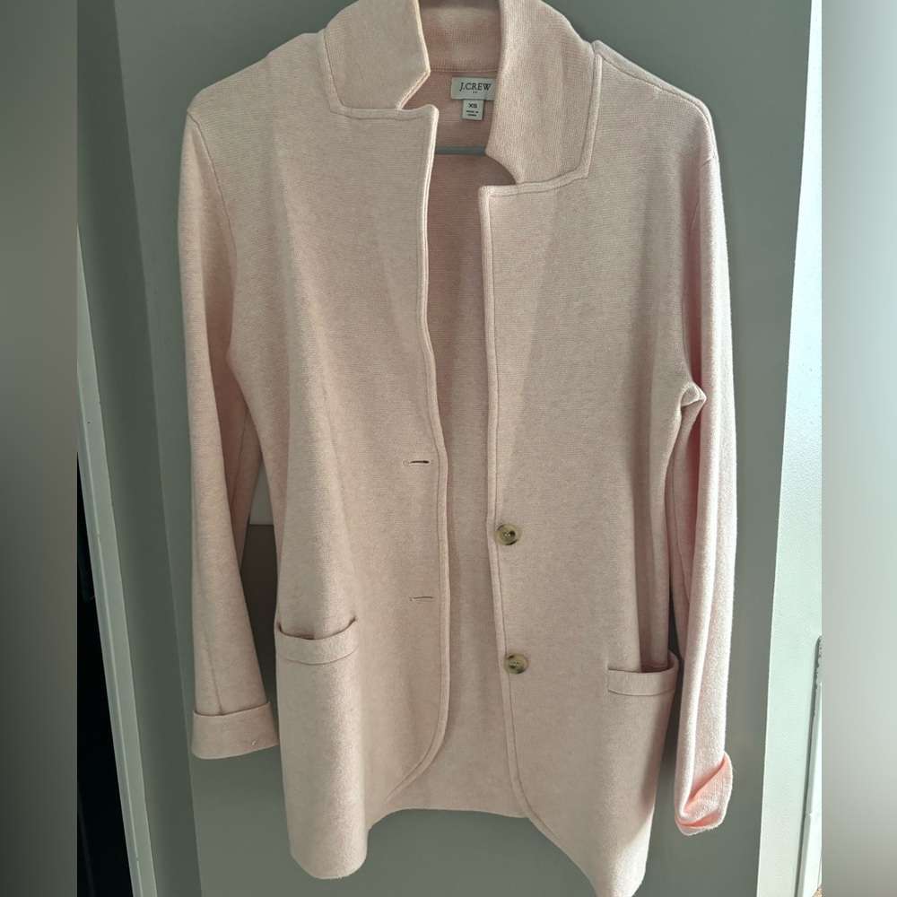 J Crew Sweater Blazer
